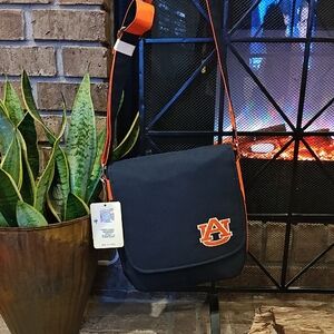 NEW Auburn University Navy Crossbody Bag / Handbag By Sandol